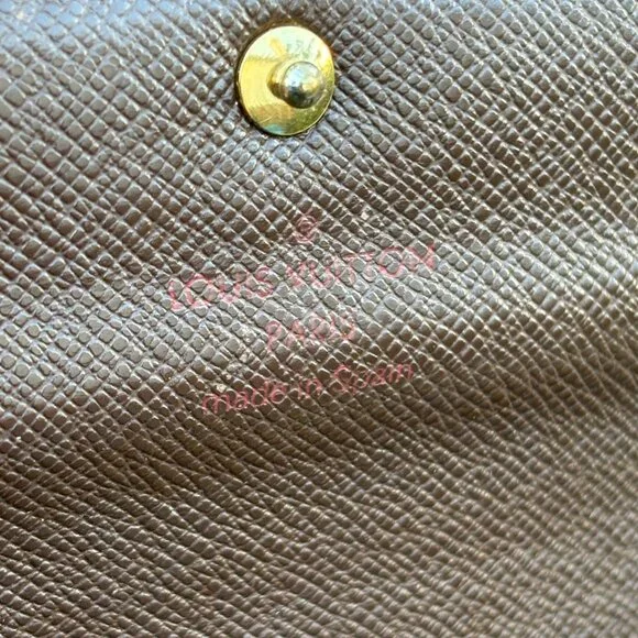 Authentic Louis Vuitton Damier long bifold wallet - Picture 4 of 12